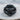Ethereal Eye Ring, black rhodium plated, front view