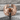 Hammered Cross Ring, rose gold plated, front product view on stone