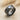 Moonstone Moon Phase Ring, black rhodium, studio view