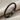 Twisted Rope Band Ring, black rhodium, angled view on fabric