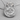 Koi Lotus Medallion Pendant, polished silver, product photo on wood block