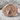 All Seeing Eye Pyramid Ring, rose gold, front view on stone