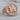Agnus Dei Signet Ring, rose gold plated finish, product photo view
