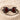 Heart Bowknot Ring, black rhodium, front product view