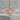 Naval Aviator Wings Pendant, rose gold, front view on stone surface