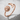 Sun and Moon Open Ring, rose gold finish, product view on stone surface