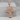 Baroque Cross Pendant, rose gold, product photo on stone