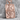 King of Diamonds Pendant, rose plated silver finish on stone display