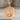 Hope Saint Jude Medal Pendant, rose gold, angled product photo