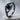 Evil Eye Onyx Arc Ring, black rhodium plated, product view