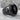 Black Onyx Eye Shoulder Ring, black rhodium plated product photo