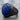 Lapis Lazuli Saint Michael Ring, black rhodium plated, angled product photo