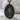 Miraculous Twelve Stars Pendant, black rhodium plated, front view