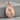 Padre Pio Prayer Pendant, rose gold plated, front product photo