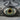 Evil Eye Beaded Gaze Pendant, black rhodium, front view
