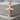 INRI Crucifix Draped Pendant, rose gold, product photo