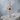 Garnet Arch Key Pendant, rose gold plated, front product view