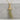 Zulfikar Green Enamel Pendant, gold vermeil product photo