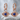 Evil eye lapis drop earring, rose gold plated silver, product photo