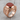 Carnelian Binnacle Ring, rose gold plated, angled studio view