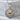 Crescent Star Relief Pendant, two-tone product view