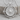 Compass Gimbal Pendant, polished silver product photo