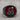 Naga Fireball Signet Ring in black rhodium, product photo