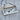 Ignis Fatuus Bar Pendant, polished silver, front product view