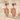 Amethyst Wisteria Cluster Drop Earring, rose gold, product view