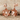 Pearl Magnolia Cup Drop Earring, product photo in rose gold finish