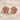 Dahlia Layered Bloom Earring, rose gold, product photo