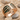 Ribcage Cauldron Ring, rose gold plated, front product photo