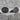 Lucky 13 Oval Cufflink, black rhodium, product photo