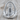 Lighthouse Stair Arch Ring, polished silver finish