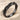 Entwined Roots Wedding Ring, black rhodium finish, product view