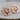 Eastern Star Topaz Sunburst Cufflink, rose gold, product photo pair