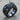 Masonic Interwoven Mosaic Ring, black rhodium plated, angled product photo