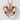 Pelvis Enamel Basin Pendant, rose gold product photo