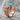 Santa Muerte Turquoise Shoulder Ring, rose gold, angled product photo