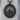 Baptism Shell Cross Pendant, black rhodium plated product photo