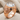 Clear Quartz Lotus Ring, rose gold plated product photo