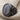 Grey Agate Scroll Ring, black rhodium, product photo