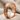 Interrupted Flute Ring, rose gold plated product photo