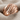 Black Enamel Claw Ridge Ring, rose gold product photo