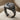 Heraldic Hound Intaglio Ring, black rhodium product view