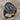 Winged Victory Cameo Ring, black rhodium, product photo