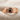 Onyx Notch Ring, rose gold plated silver, front view