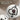 Three Disc Tattoo Ring, oxidized silver, close-up of heart motif