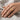 Soft Square Ring, solid geometric band product display view