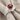 Carnelian Petal Cup Ring, polished silver finish, product photo